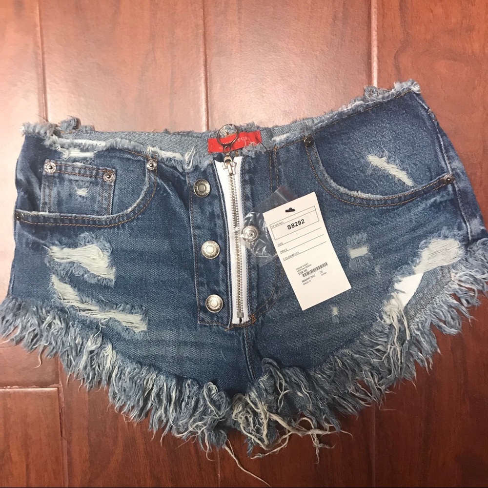 Jean shorts